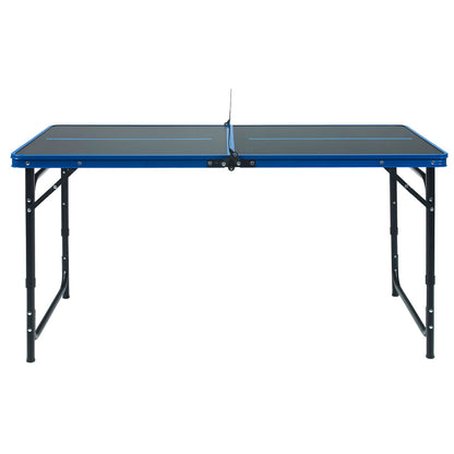 Mini Table de Ping-Pong Pliable - Set Complet avec Raquettes et Filet