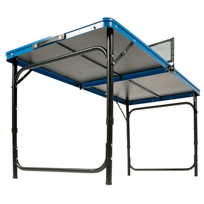 Mini Table de Ping-Pong Pliable - Set Complet avec Raquettes et Filet
