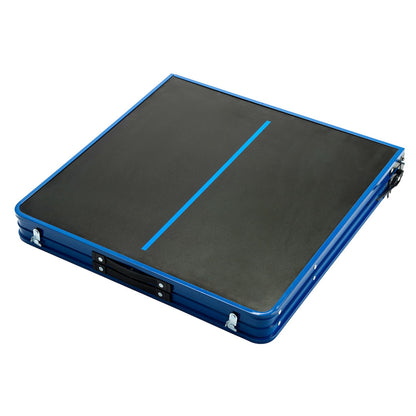 Mini Table de Ping-Pong Pliable - Set Complet avec Raquettes et Filet